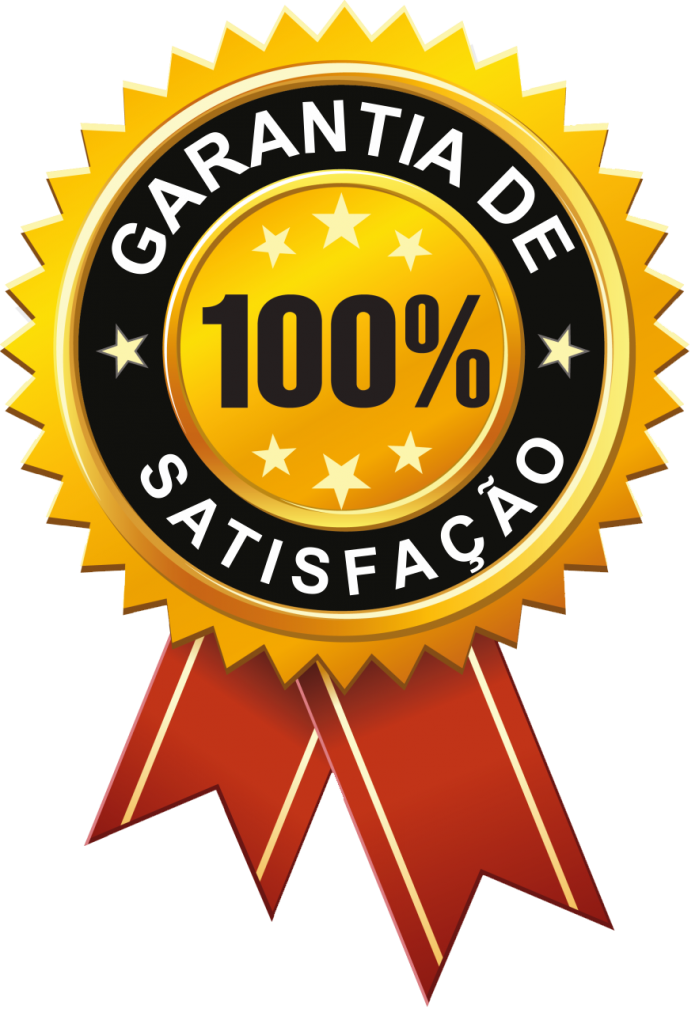 Garantia de 100% de satisfação